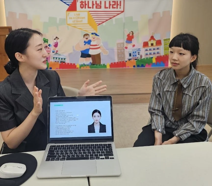 이중언어 상담 장면